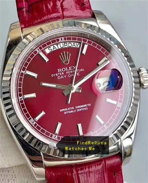 fake rolex red face price|knockoff rolex.